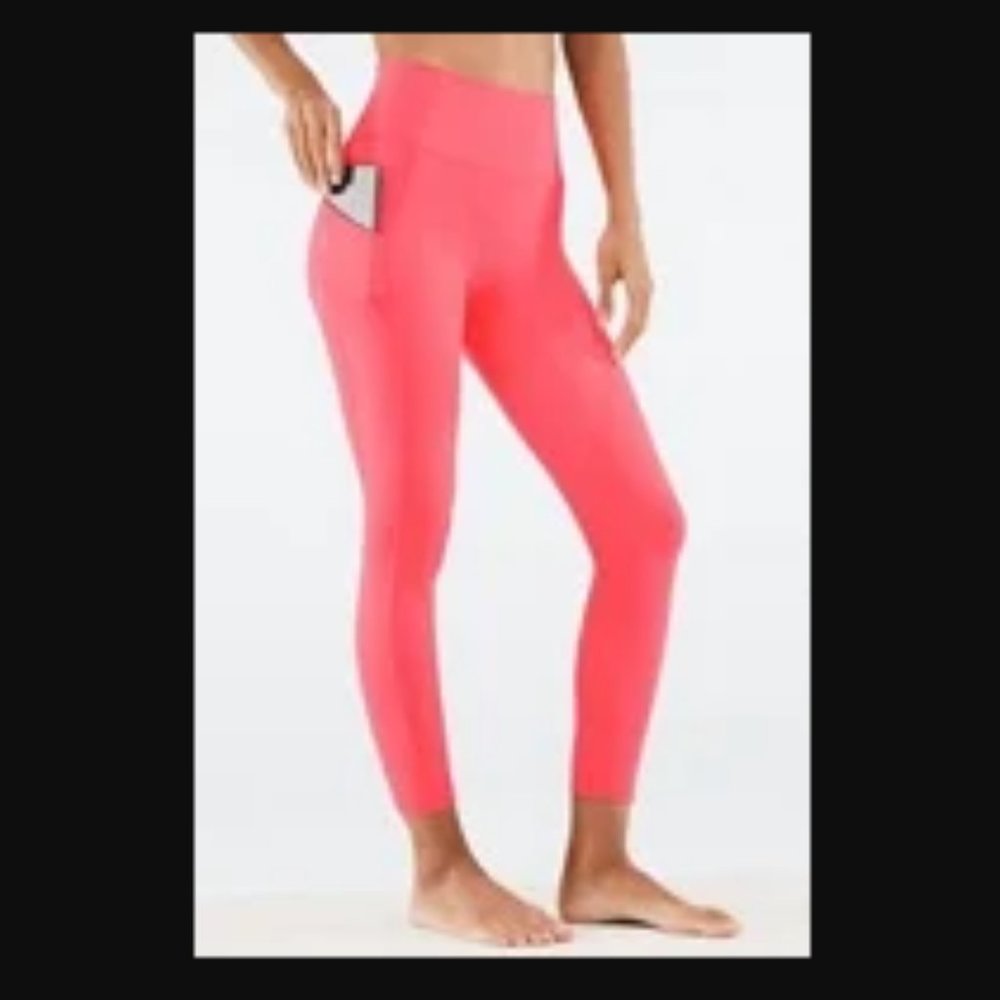 NWT Fabletics Leggings - Oasis High-Waisted Pocket 7/8